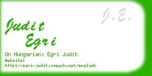 judit egri business card